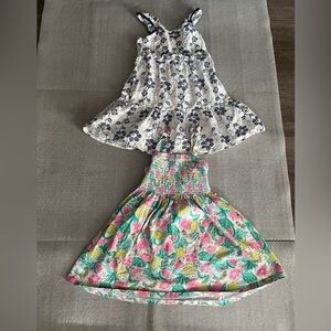 [Girls:3-4T]Bundle of 2 Girls Spring/Summer Dress
